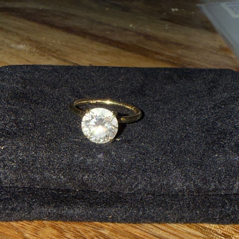 Lab Diamond Engagement Ring - Picture 8 of 11